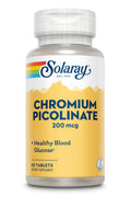 Solaray Chromium Picolinato 200mg 50 comprimits
