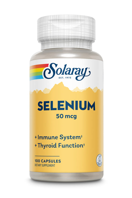 Solaray Selenium 50mcg 100 VegCaps