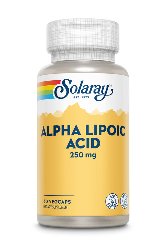 Solaray Alpha Lipoic Acid 250mg 60 VegCaps