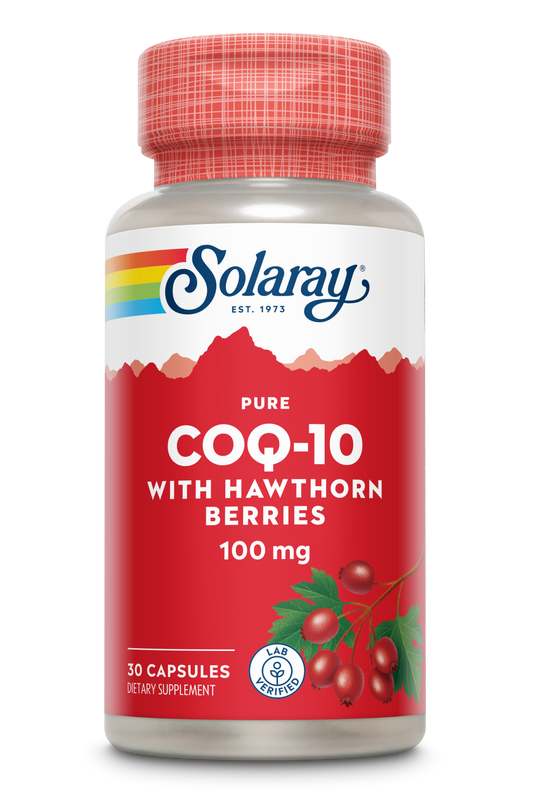 Solaray Pure CoQ10 30mg 30 VegCaps