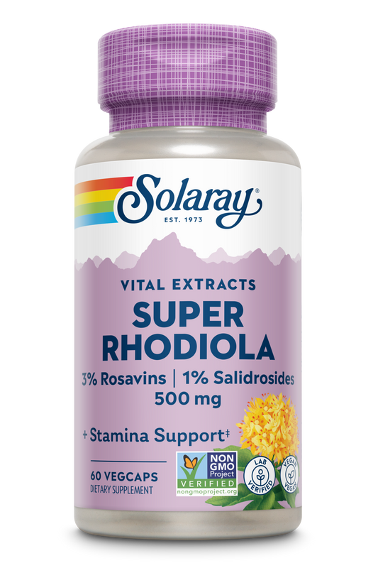 Solaray Super Rhodiola 60 VegCaps