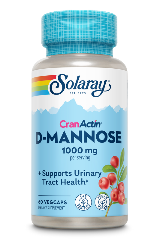 Solaray D-Mannose + CranActin 60 VegCaps