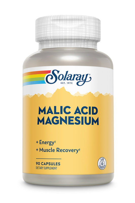 Solaray Magnesium Malate Energy Support 200mg 90 comprimits