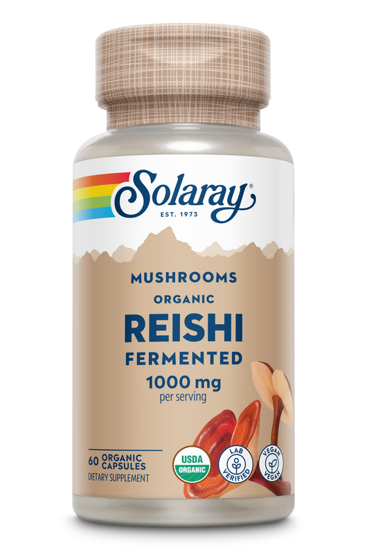 Solaray Fermented Reishi 500mg 60 VegCaps