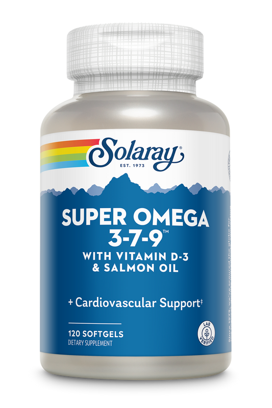 Solaray Super Omega 3-7-9 120 perles