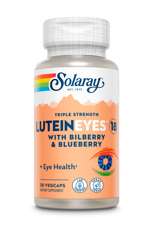 Solaray Lutein Eyes 18mg 30 VegCaps