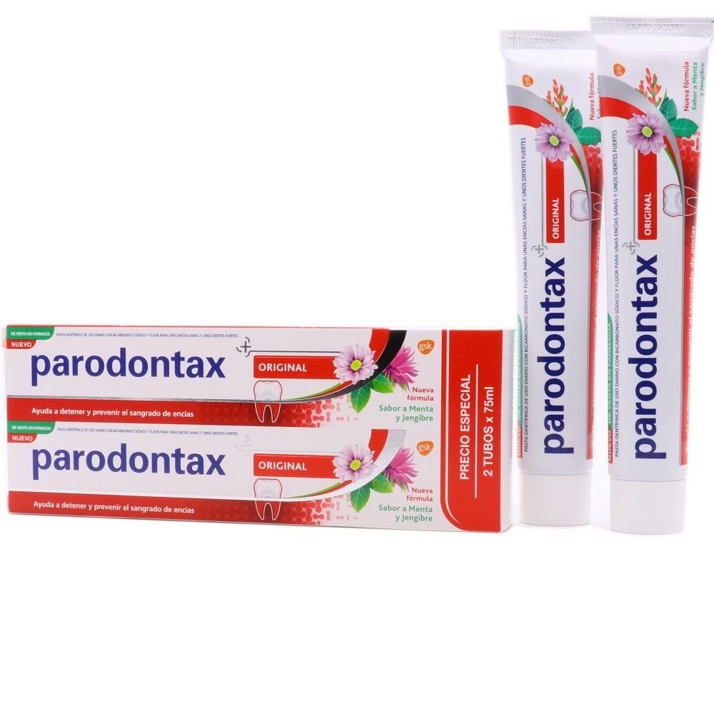 Parodontax Duplo Pasta Dental Herbal Original 2x75