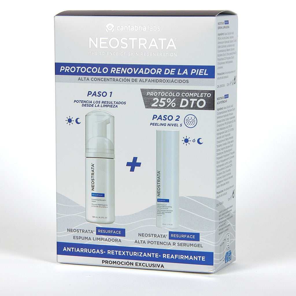 Neostrata Pack Resurface Escuma + Serumgel