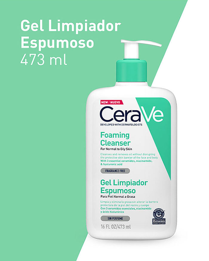 CeraVe Gel Netejador Escumós 473ml