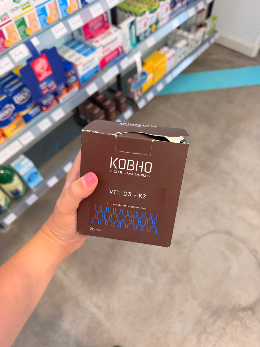 Vitamina D3 + K2 - Kobho High bioavailability