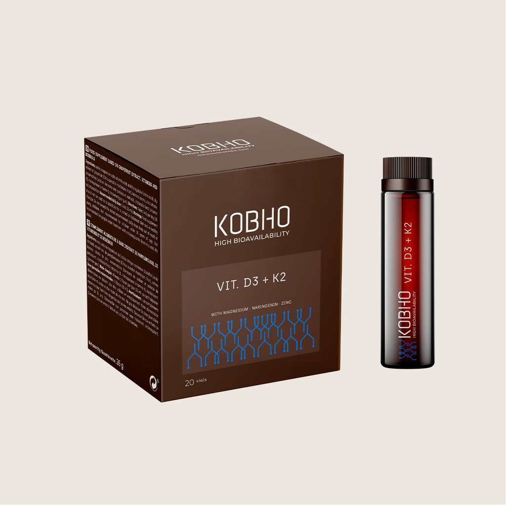 Vitamina D3 + K2 - Kobho High bioavailability