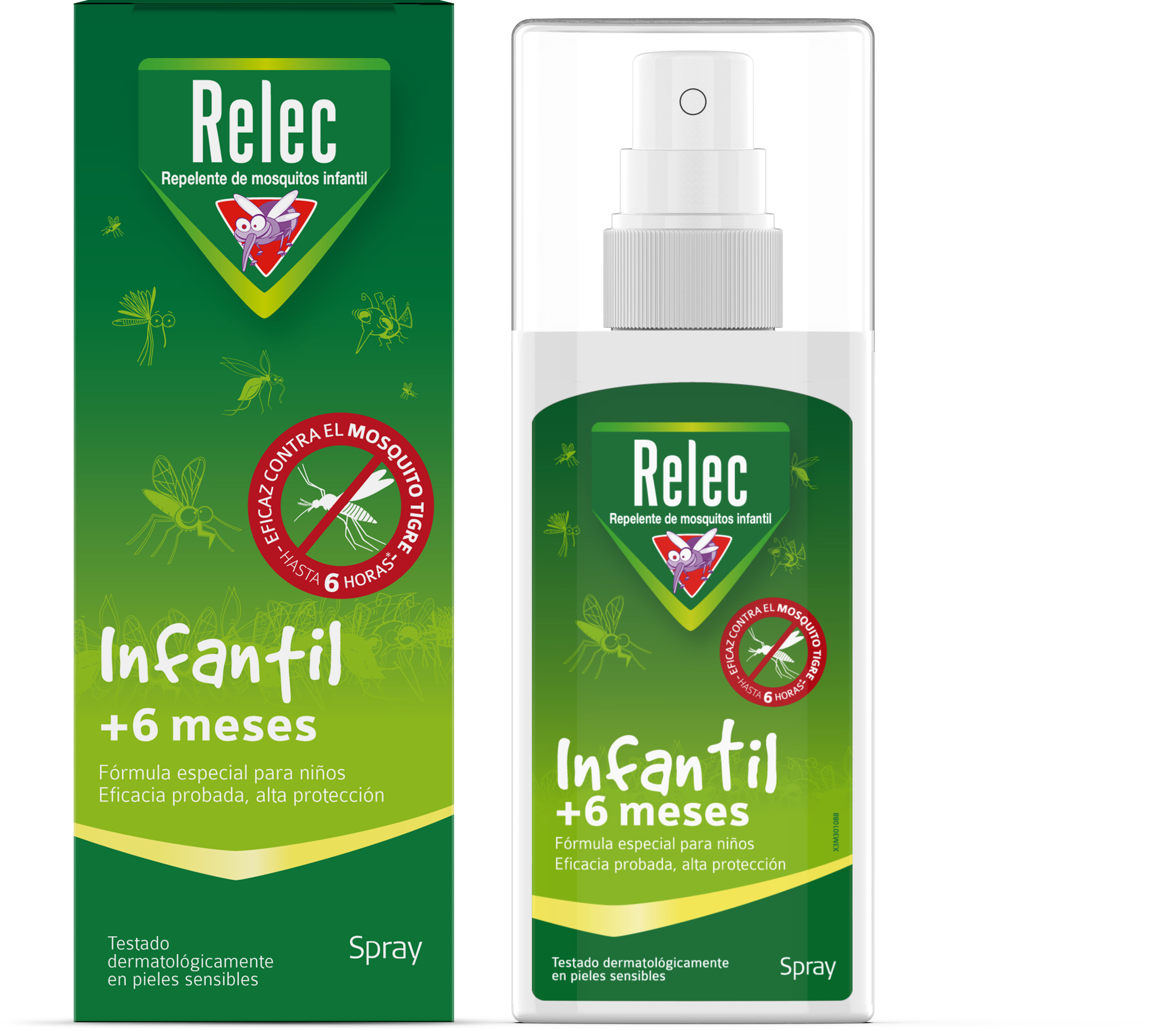 Relec Infantil +6 Meses Repelente Antimosquitos 100ml