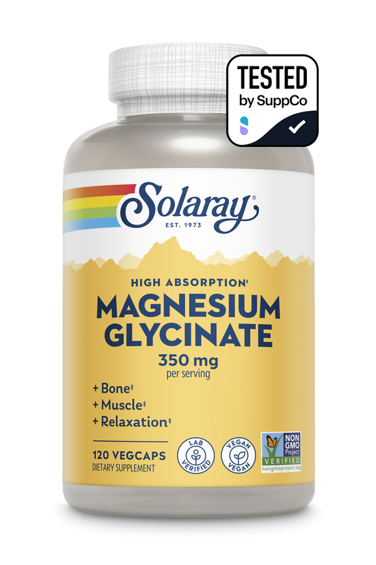 Solaray Magnesium Bisglycinate 120 càpsules