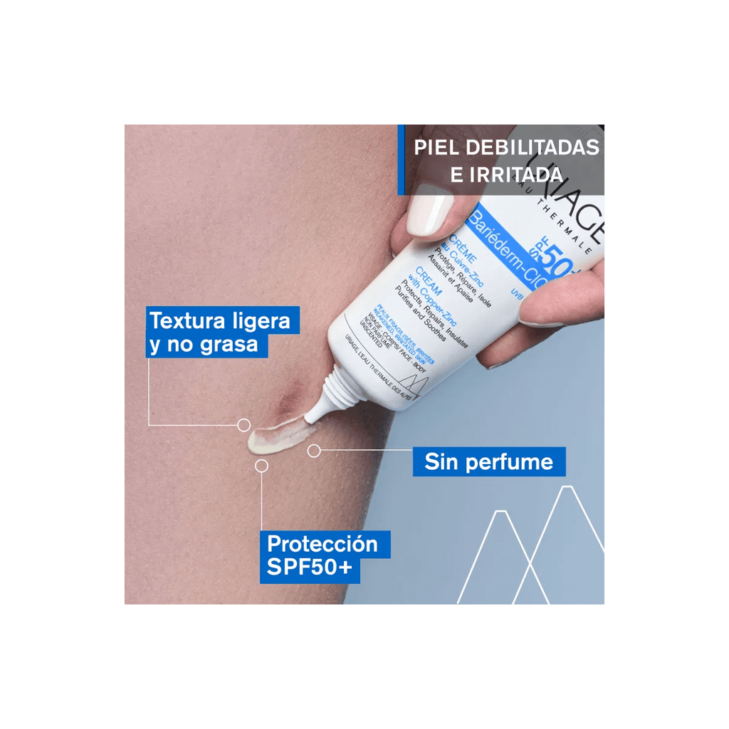 Uriage Bariederm Cica Crema Cu-Zn SPF50+ 40ml