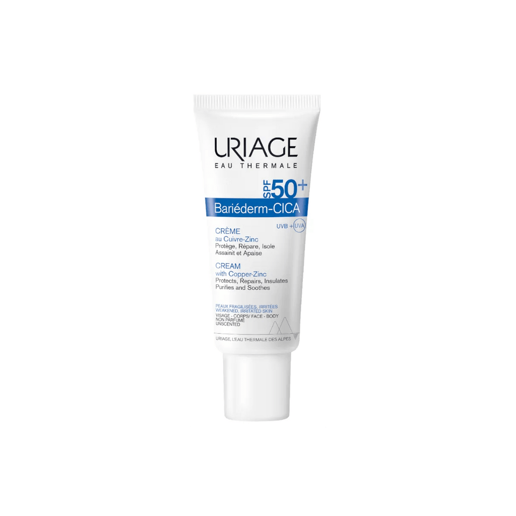 Uriage Bariederm Cica Crema Cu-Zn SPF50+ 40ml