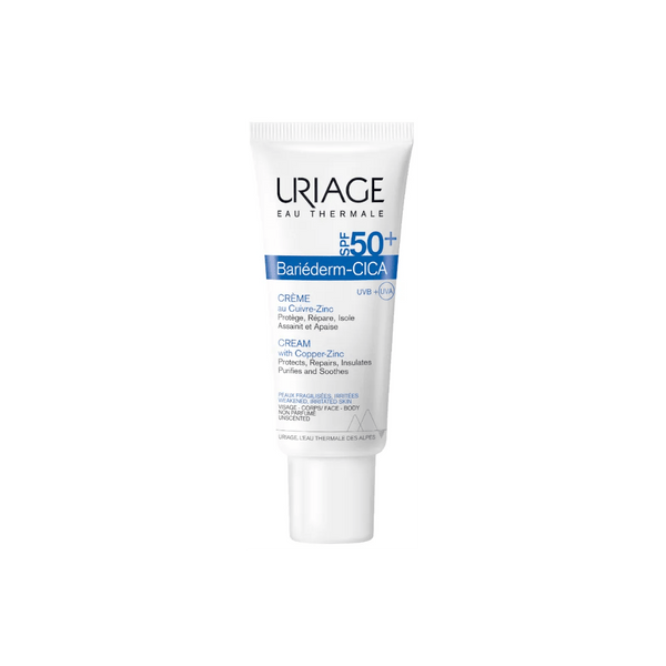 Uriage Bariederm Cica Crema Cu-Zn SPF50+ 40ml