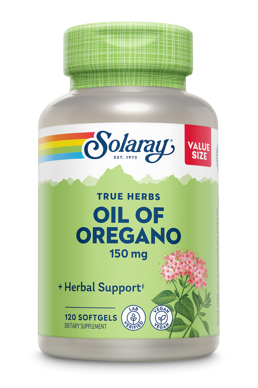 Solaray Oli d'Orèganum 150mg 60 perles