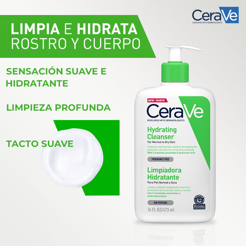 CeraVe Netejadora Hidratant 473ml