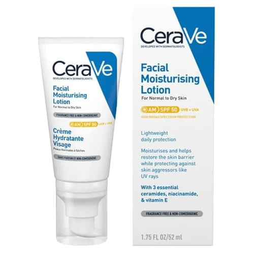 CeraVe Loció Hidratant Rostre SPF50 52ml
