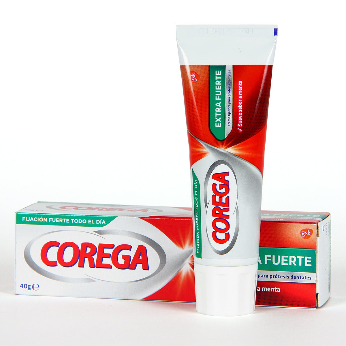 Corega Crema Extra Fte Adh Protesis Dental 40 ml