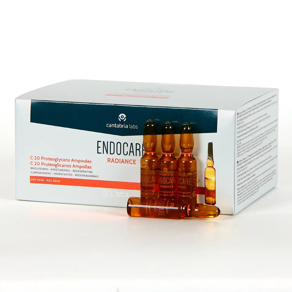 Endocare 1 Second C20 Proteoglicans 30 Ampolles 2ml