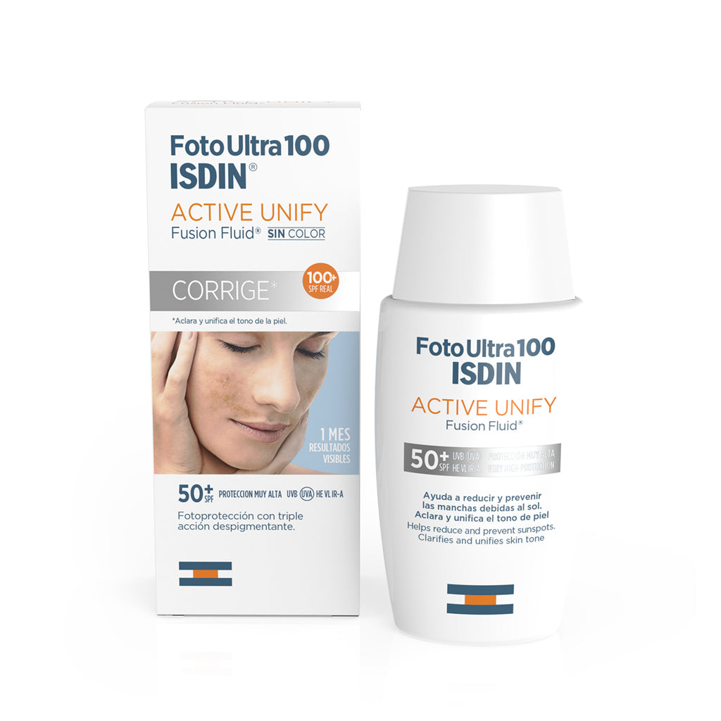 ISDIN Fotoultra 100 Activ Unify Fusion Fluid SPF50+