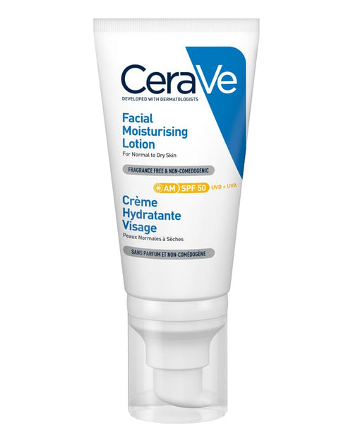 CeraVe Loció Hidratant Rostre SPF50 52ml