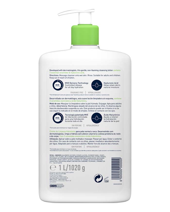 CeraVe Netejadora Hidratant 473ml