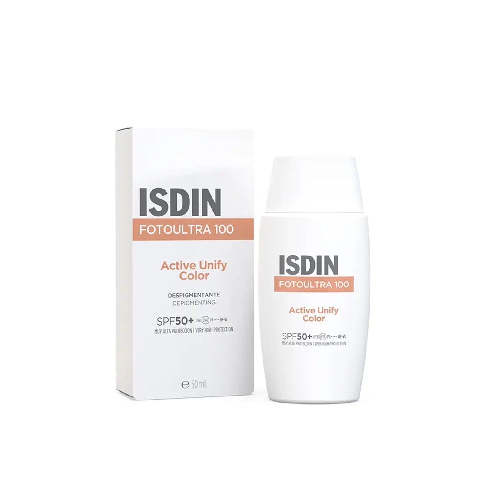 ISDIN Fotoultra 100 Activ Unify Fusion Fluid SPF50+