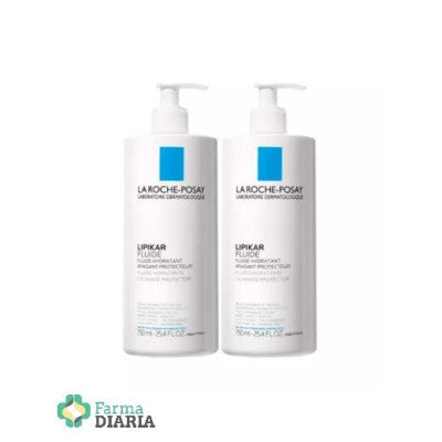 La Roche-Posay Lipikar Fluid 750ml Duplo