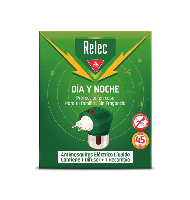 Relec Día y Noche Antimosquitos Eléctrico Líquido