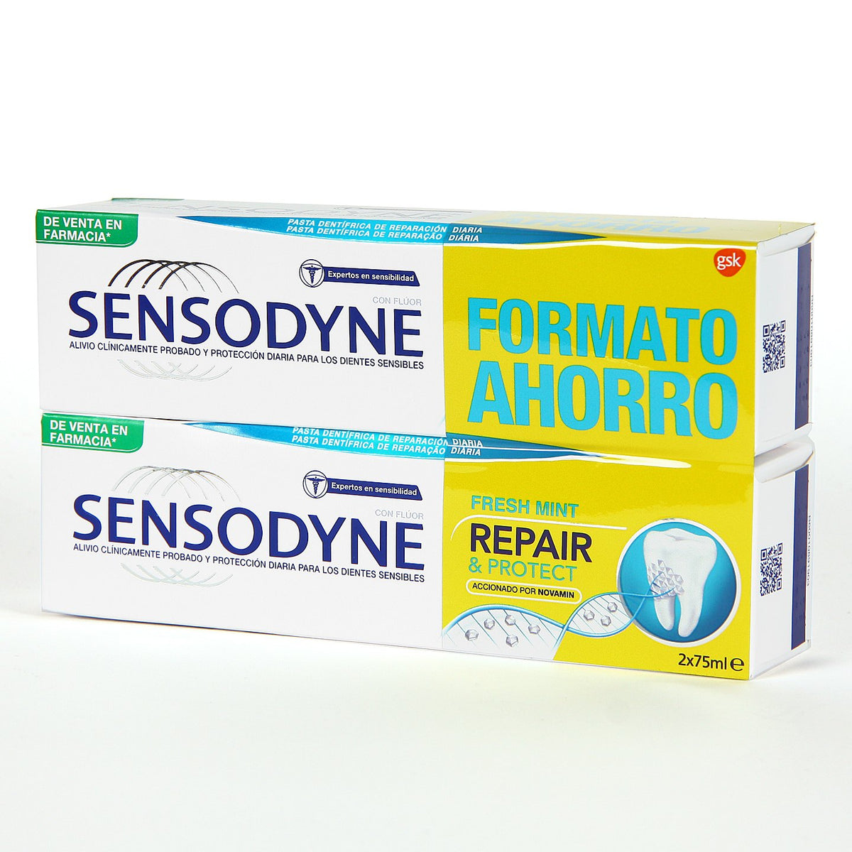 Sensodyne Duplo Pasta Dental Repair&prot Fresh Mint