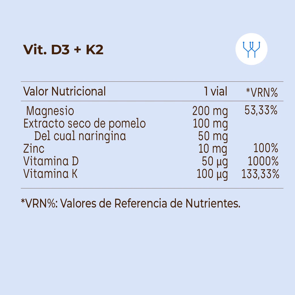 Vitamina D3 + K2 - Kobho High bioavailability